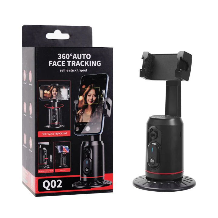 360° auto face tracking tripod