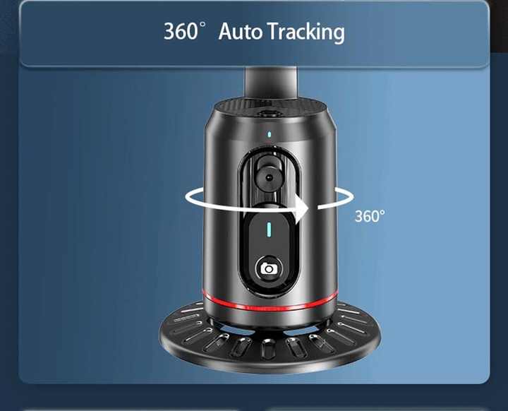 360° auto face tracking tripod
