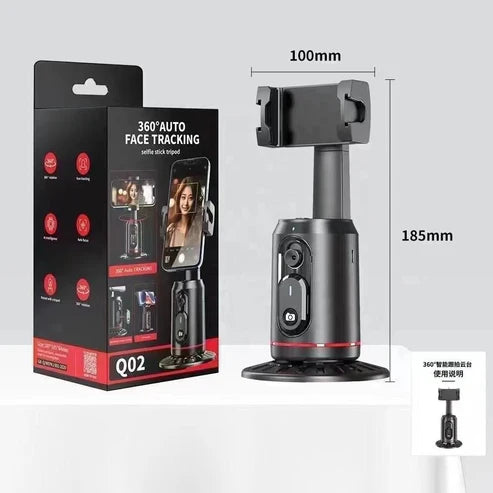 360° auto face tracking tripod