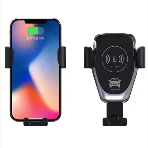 auto clamping wireless car charger