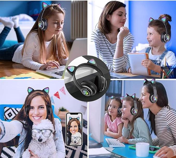 cat ear headphones