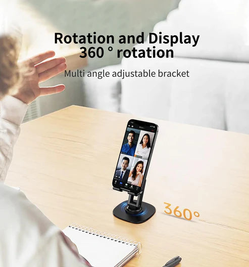 dual folding desk holder