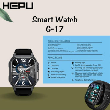 Hepu - ساعة ذكية متعددة الوظائف
