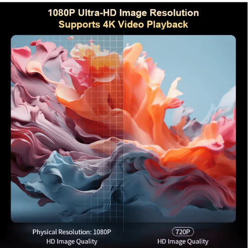 hidden lifting frame smart projector
