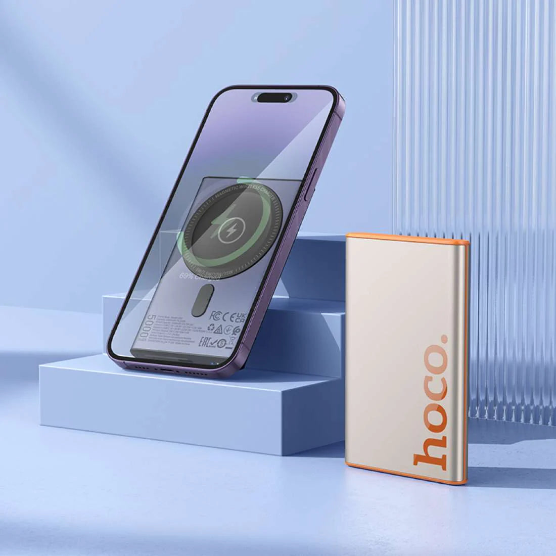 hoco - wireless power bank (q32)
