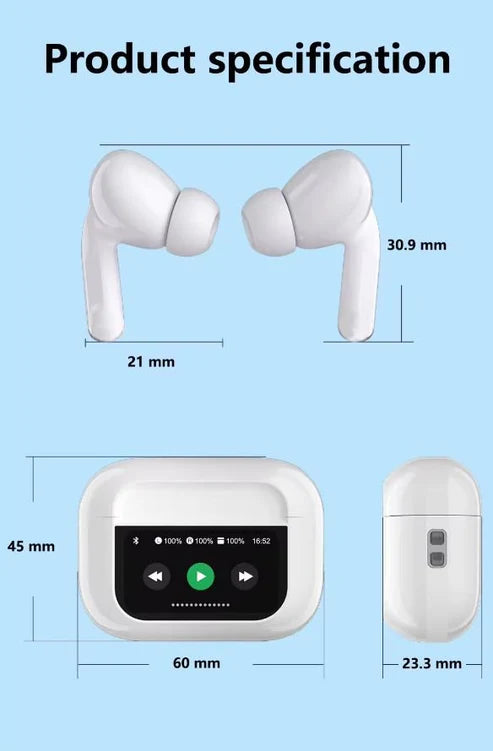 led display earbuds