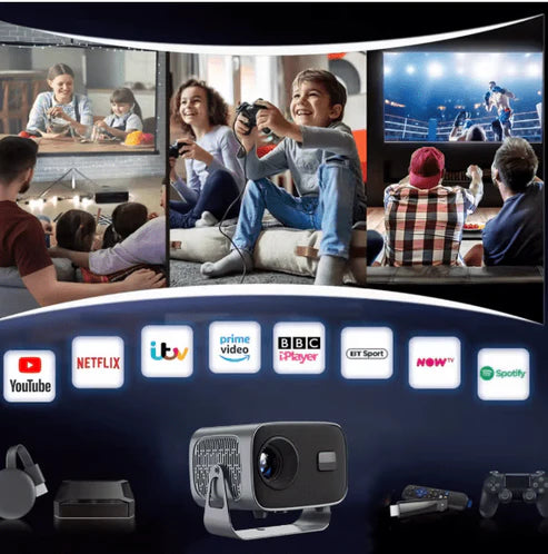 led - full hd smart projector