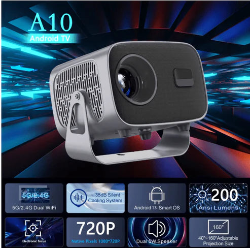 led - full hd smart projector