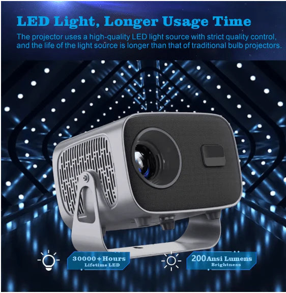 led - full hd smart projector