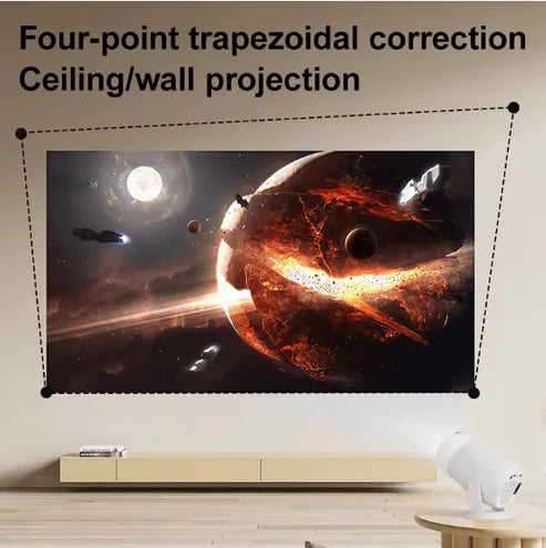 led - ultra hd wifi 6 smart projector