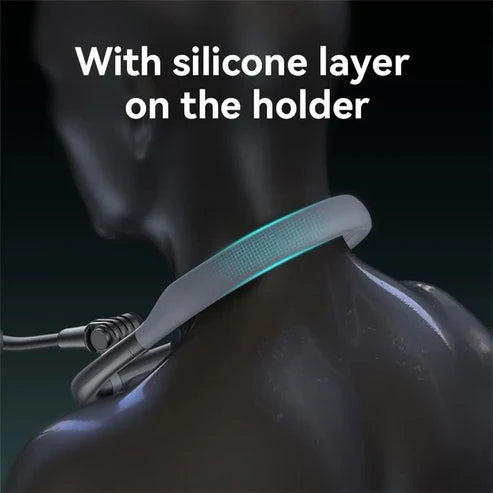 neck mounted lazy holder