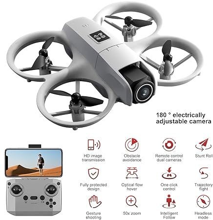 optical flow dual‑camera drone