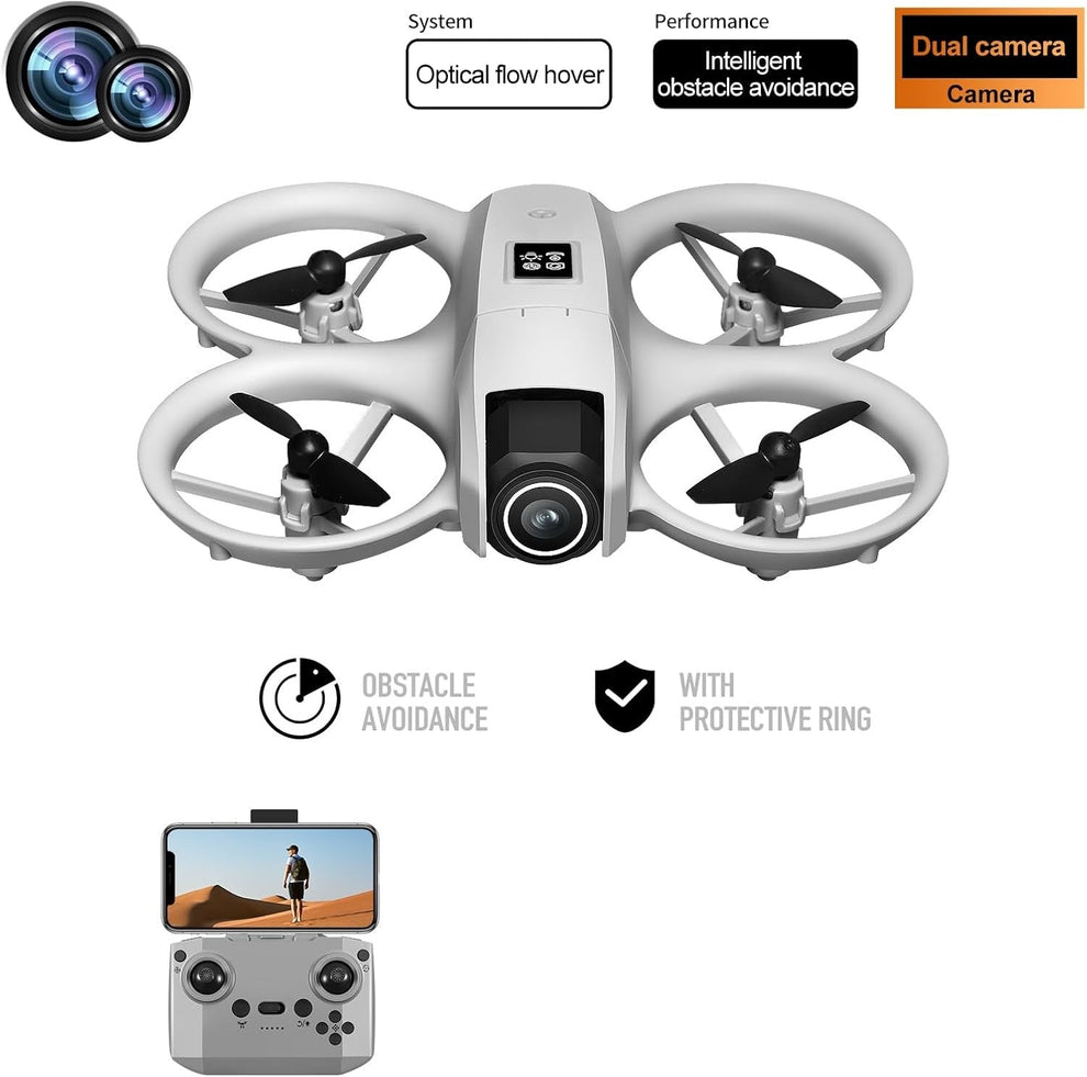 optical flow dual‑camera drone