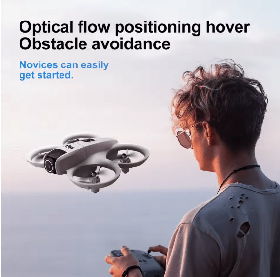 optical flow dual‑camera drone