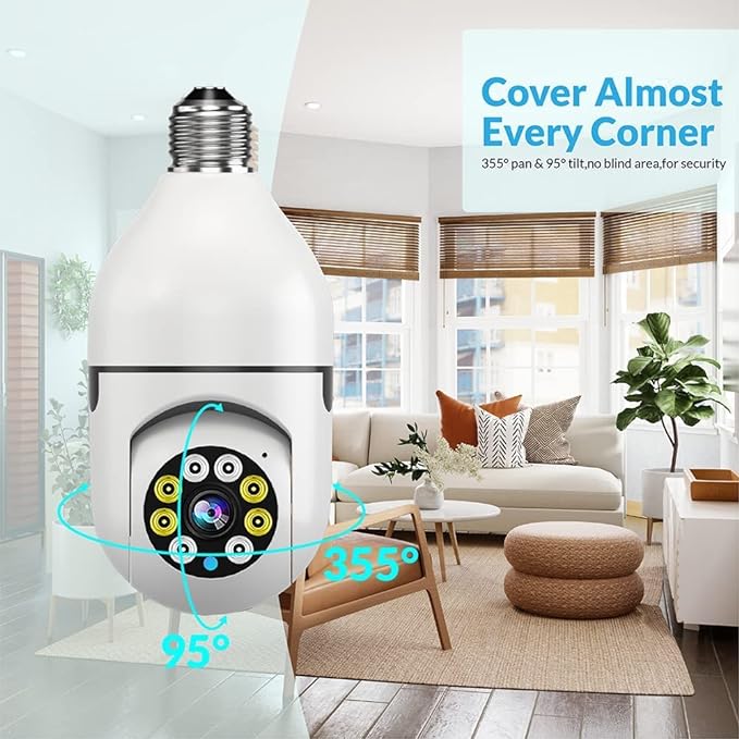 security camera with led lights