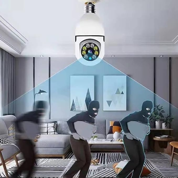 security camera with led lights