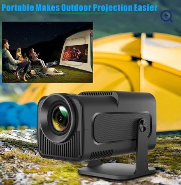 smart mini square projector