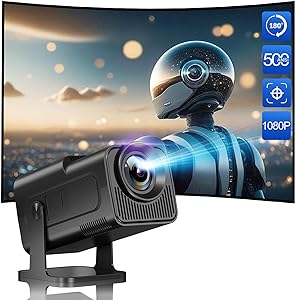 smart mini square projector
