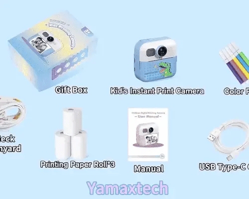 instant kids printing camera