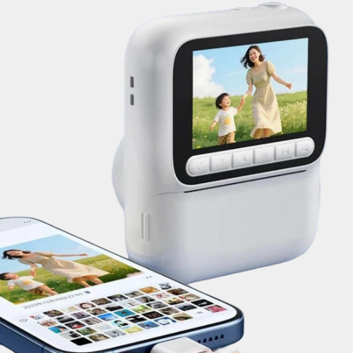 digital mini instant print camera