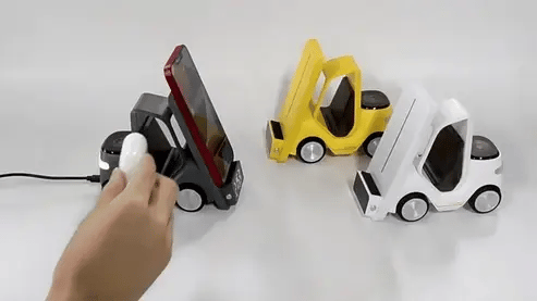 forklift wireless charger station