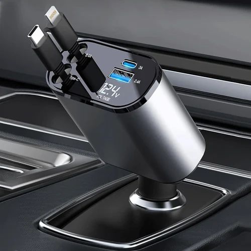 4 in 1 Retractable Charger