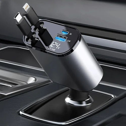 4 in 1 Retractable Charger