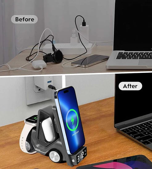 forklift wireless charger station