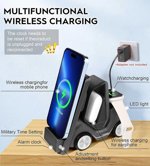 forklift wireless charger station