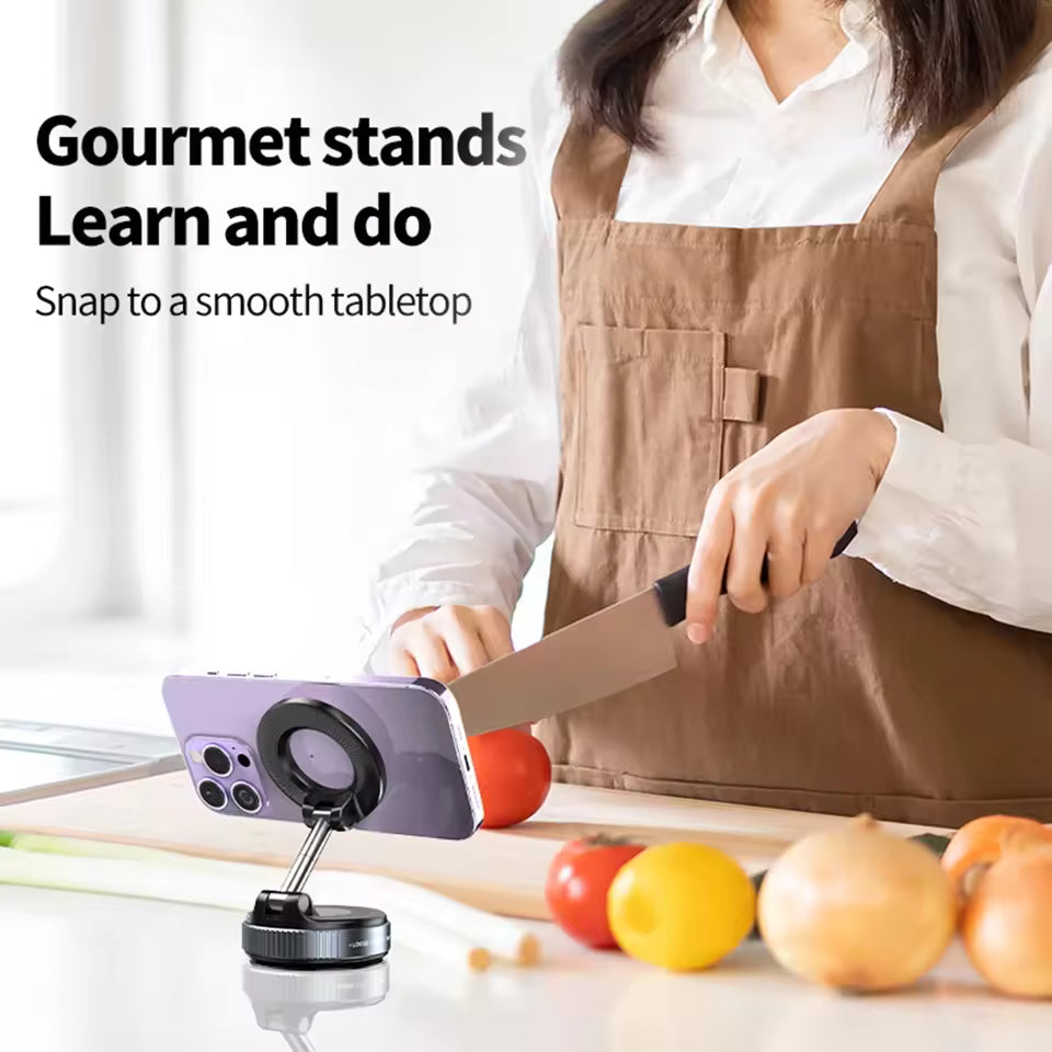 vacuum suction magnetic bracket