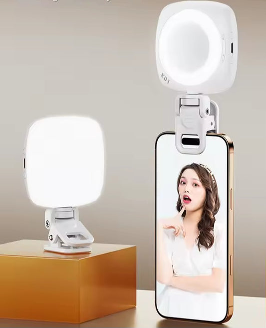 Rechargeable Clip-On LED Phone Light