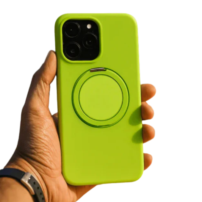 magsafe-compatible silicone shockproof iphone cover