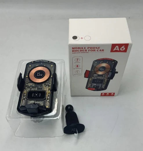 crystal car charger & phone holder