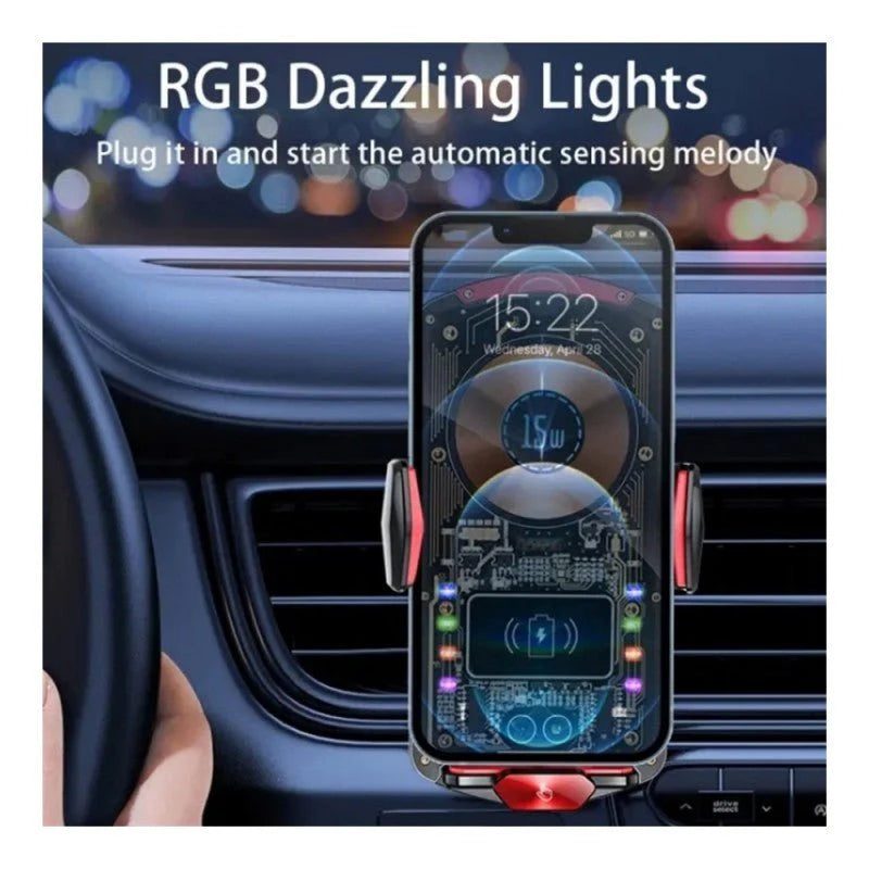 crystal car charger & phone holder