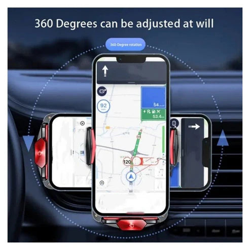 crystal car charger & phone holder