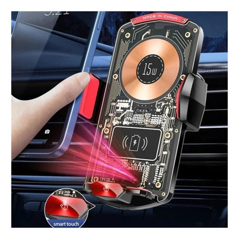 crystal car charger & phone holder