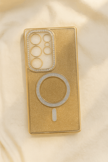 Glitter Magnetic Ring Mobile Case