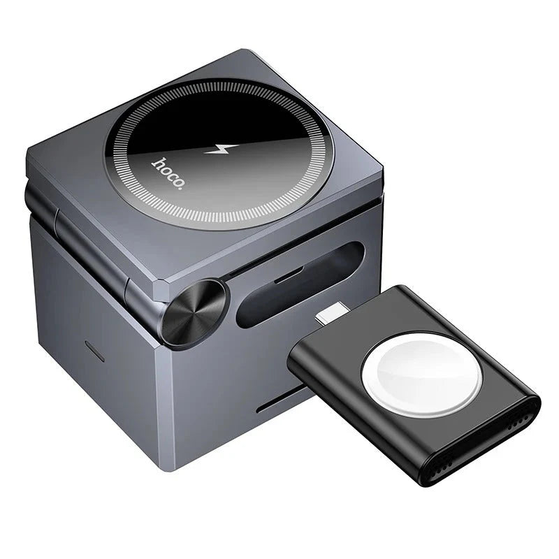 هوكو - شاحن لاسلكي 3 في 1 (cq8)