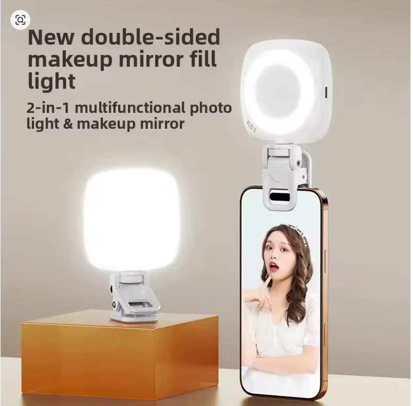 Rechargeable Clip-On LED Phone Light