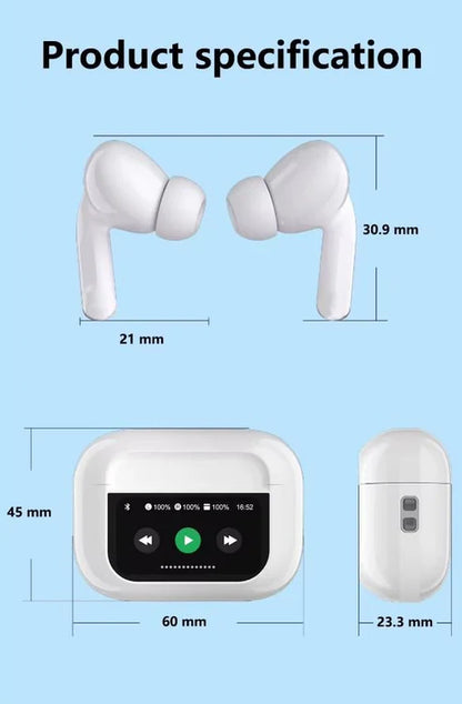 سماعات أذن بشاشة LED