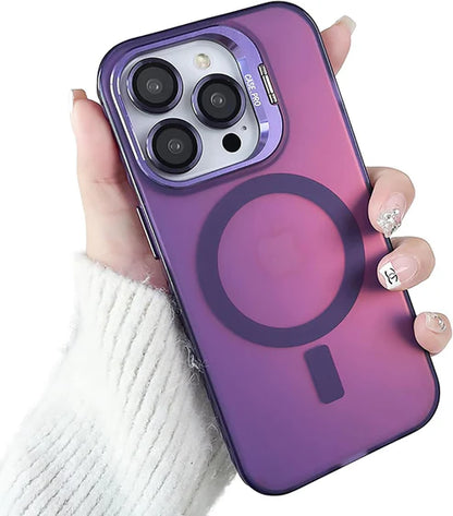 حافظة هاتف متدرجة اللون متوافقة مع MagSafe