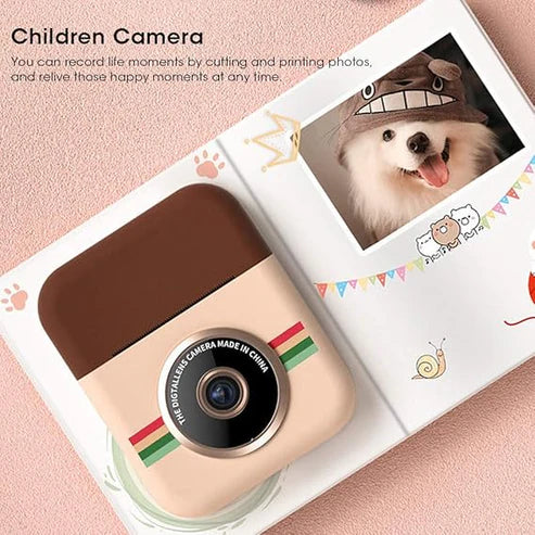 mini children's printing camera