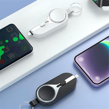 Mini 2-in-1 Emergency Charging Bank