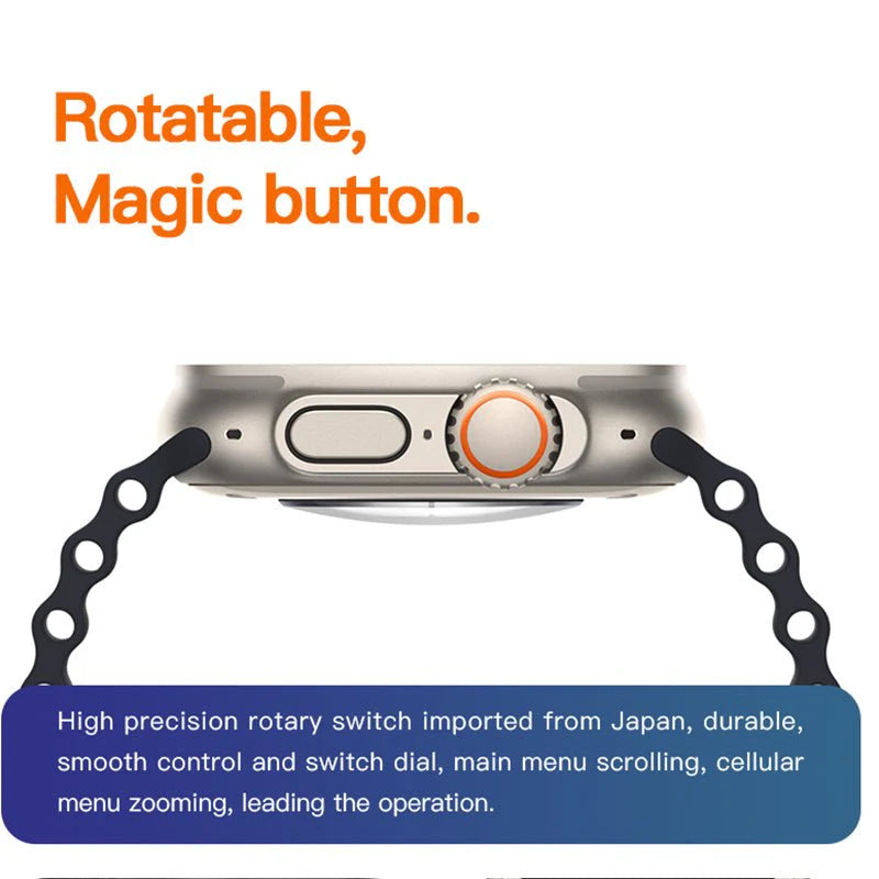 ساعة t800 الذكية مقاس 1.99 بوصة