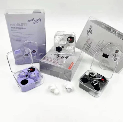 tws - transparent case earbud