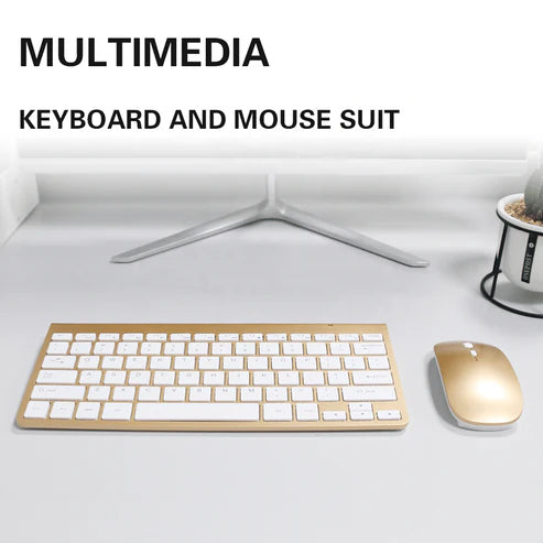 ultra‑slim wireless keyboard & mouse