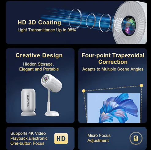 vertical smart projector